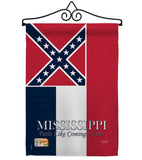 Mississippi - States Americana Vertical Impressions Decorative Flags HG108143 Made In USA