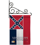 Mississippi - States Americana Vertical Impressions Decorative Flags HG108143 Made In USA