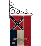 Mississippi - States Americana Vertical Impressions Decorative Flags HG108143 Made In USA