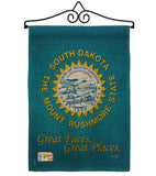 South Dakota - States Americana Vertical Impressions Decorative Flags HG108146 Made In USA