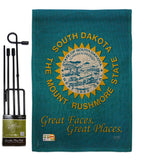 South Dakota - States Americana Vertical Impressions Decorative Flags HG108146 Made In USA