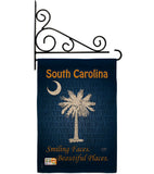 South Carolina - States Americana Vertical Impressions Decorative Flags HG108148 Made In USA