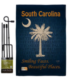 South Carolina - States Americana Vertical Impressions Decorative Flags HG108148 Made In USA