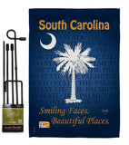 South Carolina - States Americana Vertical Impressions Decorative Flags HG108148 Made In USA