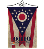 Ohio - States Americana Vertical Impressions Decorative Flags HG108175 Made In USA