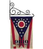 Ohio - States Americana Vertical Impressions Decorative Flags HG108175 Made In USA