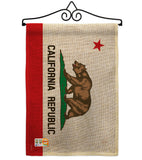 California State - States Americana Vertical Impressions Decorative Flags HG108229 Made In USA