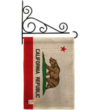 California State - States Americana Vertical Impressions Decorative Flags HG108229 Made In USA