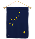 Alaska - States Americana Vertical Impressions Decorative Flags HG140502 Made In USA