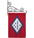 Arkansas - States Americana Vertical Impressions Decorative Flags HG140504 Made In USA