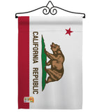 California - States Americana Vertical Impressions Decorative Flags HG140505 Made In USA