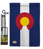 Colorado - States Americana Vertical Impressions Decorative Flags HG140506 Made In USA