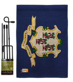 Connecticut - States Americana Vertical Impressions Decorative Flags HG140507 Made In USA