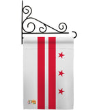District of Columbia - States Americana Vertical Impressions Decorative Flags HG140509 Made In USA