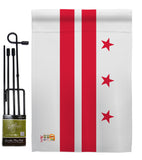 District of Columbia - States Americana Vertical Impressions Decorative Flags HG140509 Made In USA