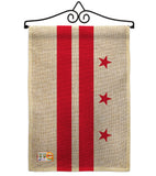District of Columbia - States Americana Vertical Impressions Decorative Flags HG140509 Made In USA