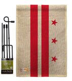 District of Columbia - States Americana Vertical Impressions Decorative Flags HG140509 Made In USA