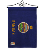 Kansas - States Americana Vertical Impressions Decorative Flags HG140517 Made In USA