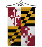 Maryland - States Americana Vertical Impressions Decorative Flags HG140521 Made In USA