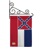 Mississippi - States Americana Vertical Impressions Decorative Flags HG140525 Made In USA