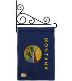 Montana - States Americana Vertical Impressions Decorative Flags HG140527 Made In USA