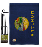 Montana - States Americana Vertical Impressions Decorative Flags HG140527 Made In USA