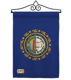 New Hampshire - States Americana Vertical Impressions Decorative Flags HG140530 Made In USA