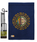 New Hampshire - States Americana Vertical Impressions Decorative Flags HG140530 Made In USA