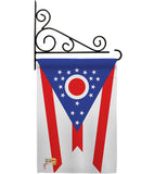 Ohio - States Americana Vertical Impressions Decorative Flags HG140536 Made In USA