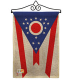 Ohio - States Americana Vertical Impressions Decorative Flags HG140536 Made In USA