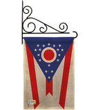 Ohio - States Americana Vertical Impressions Decorative Flags HG140536 Made In USA