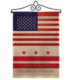 US District of Columbia - States Americana Vertical Impressions Decorative Flags HG140560 Made In USA