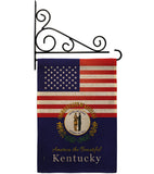 US Kentucky - States Americana Vertical Impressions Decorative Flags HG140569 Made In USA