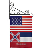 US Mississippi - States Americana Vertical Impressions Decorative Flags HG140576 Made In USA