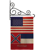 US Mississippi - States Americana Vertical Impressions Decorative Flags HG140576 Made In USA