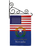 US Nevada - States Americana Vertical Impressions Decorative Flags HG140580 Made In USA