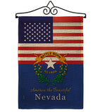 US Nevada - States Americana Vertical Impressions Decorative Flags HG140580 Made In USA
