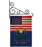 US Nevada - States Americana Vertical Impressions Decorative Flags HG140580 Made In USA