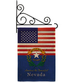 US Nevada - States Americana Vertical Impressions Decorative Flags HG140580 Made In USA