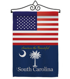 US South Carolina - States Americana Vertical Impressions Decorative Flags HG140592 Made In USA