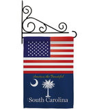 US South Carolina - States Americana Vertical Impressions Decorative Flags HG140592 Made In USA