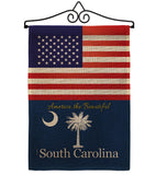 US South Carolina - States Americana Vertical Impressions Decorative Flags HG140592 Made In USA