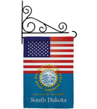 US South Dakota - States Americana Vertical Impressions Decorative Flags HG140593 Made In USA