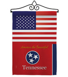 US Tennessee - States Americana Vertical Impressions Decorative Flags HG140594 Made In USA