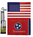 US Tennessee - States Americana Vertical Impressions Decorative Flags HG140594 Made In USA