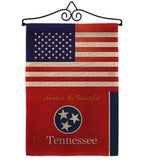 US Tennessee - States Americana Vertical Impressions Decorative Flags HG140594 Made In USA