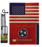 US Tennessee - States Americana Vertical Impressions Decorative Flags HG140594 Made In USA