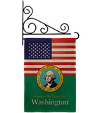 US Washington - States Americana Vertical Impressions Decorative Flags HG140599 Made In USA