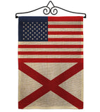 US Alabama - States Americana Vertical Impressions Decorative Flags HG140751 Made In USA