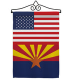 US Arizona - States Americana Vertical Impressions Decorative Flags HG140753 Made In USA